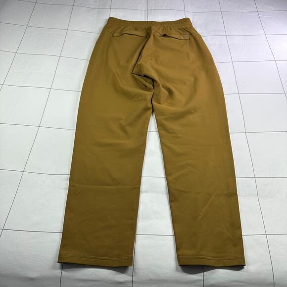 Public Rec Pants Mens 28 Gold Brown All Day Every Day Jogger Stretch Travel Tan - Picture 2 of 13